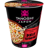 tanoshi - Cup nouilles Bœuf teppanyaki | MazenOnline